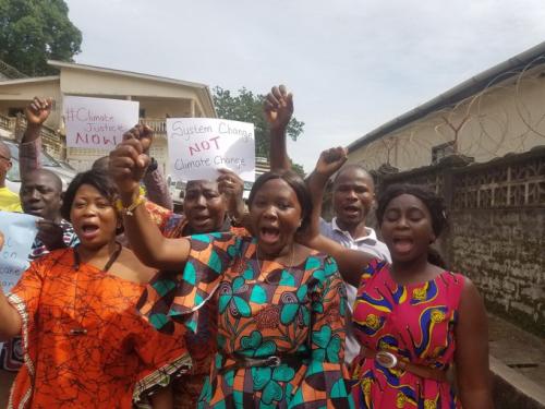 Global Climate Strike, Freetown