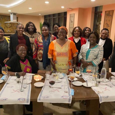 Dr Nyaradzayi with Zambia's women movement